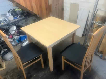 Photo of free Table and 6 chairs (castleknock Dublin15 area) #1