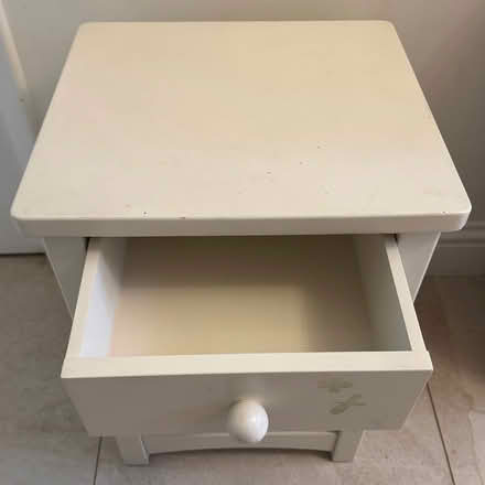 Photo of free White bedside table (New Malden KT3) #2