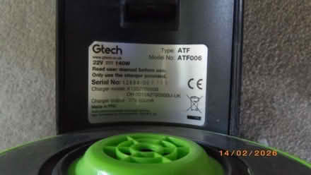 Photo of free Gtech Handheld Vacuum Cleaner (River Thames TW18) #3