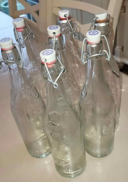 Photo of free 7 Flip top Bottles for home brewing (Epping CM16) #1