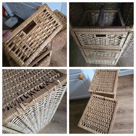 Photo of free 2 Wicker Storage Draw Units (Christchurch bh23) #3