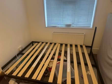 Photo of free Metal large bed (SE2) #1