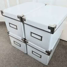 Photo of Ikea Kasset CD storage boxes (26x17x15cm) (Briar Bank Mobile Home Park MK45) #1