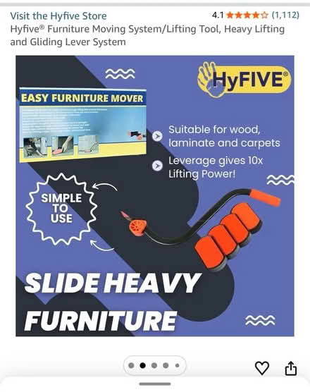 Photo of free HYFIVE furniture moving system (Brick End CM6) #4