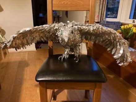 Photo of free Homemade DIY eagle sculpture (Poets MK40) #3