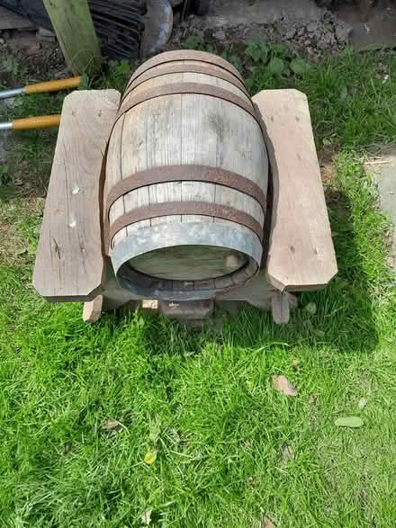 Photo of free Barrel and stand (TA4) #1
