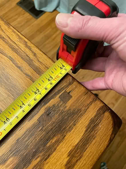 Photo of free Wood dining table w extensions (Rathburn / 427) #4