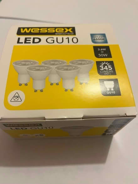 Photo of free led gu10 (Bracknell RG12) #4