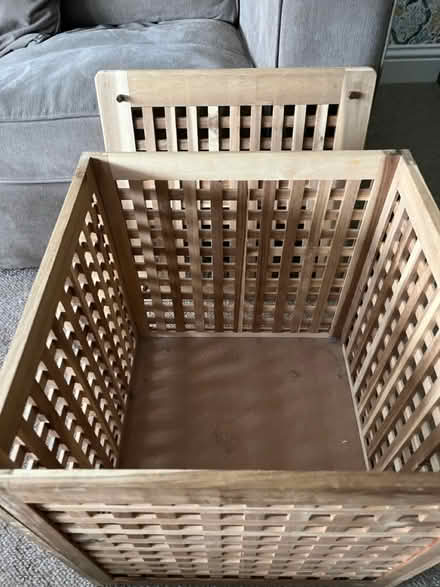 Photo of free IKEA wooden storage box (Sawbridgeworth, CM21) #2