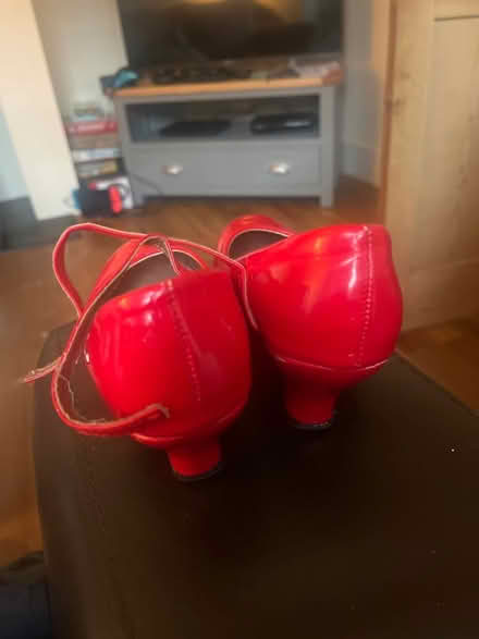 Photo of free Girls red shoes, size 13-13.5 (Emscote Mill CV34) #3