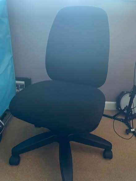 Photo of free Black office chair (OX11 0SB Chilton) #1