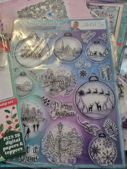 Photo of free Job lot of cardmaking and stamping craft items (Red Hall DL1) #3
