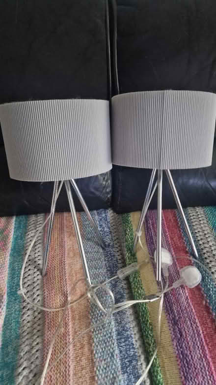 Photo of free Bedside lamps (Kirk Hallam DE7) #1