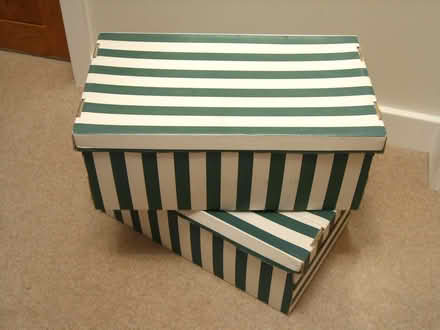 Photo of free 2 Cardboard Storage Boxes (East Lavant PO19) #1