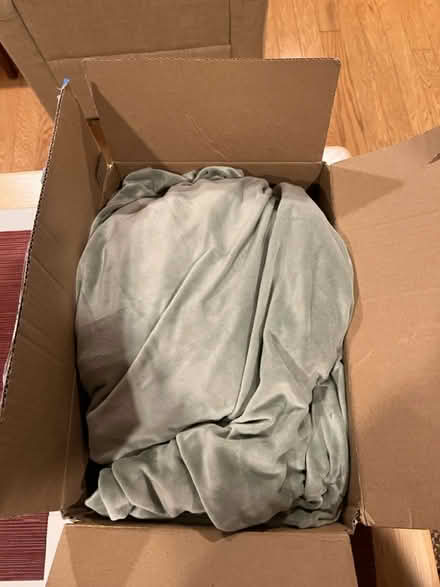 Photo of free Rich Velvet Stretch Cover Chair (Neighborhood Nine) #2