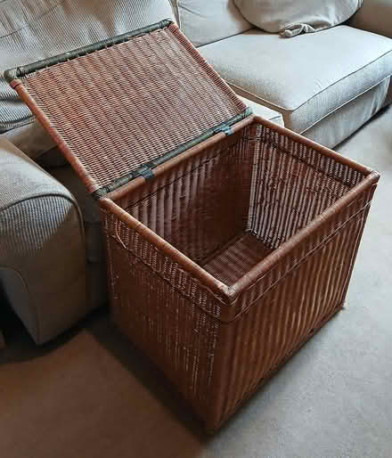 Photo of free Wicker storage basket - TW1 (Twickenham (St Margarets) TW1) #1