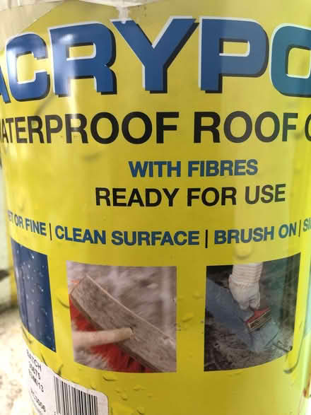 Photo of free Acrypol leaky roof sealant (Fiveways BN1) #1