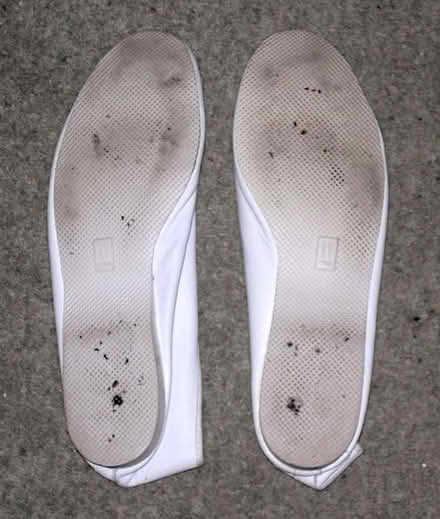 Photo of free White Jazz Shoes Size 8 (OX14 Long Wittenham) #2