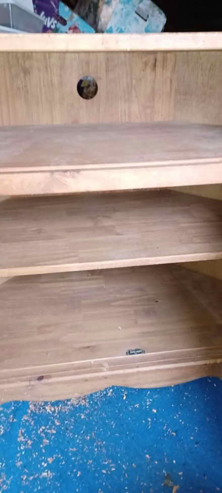 Photo of free Wooden corner cabinet (Woburn near the center) #2