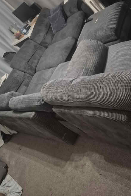 Photo of free Dark green sofa (Leeds LS17) #1