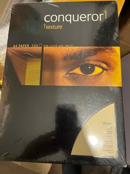 Photo of free Conqueror 100gm Printer Paper (Elm Park RM12) #2