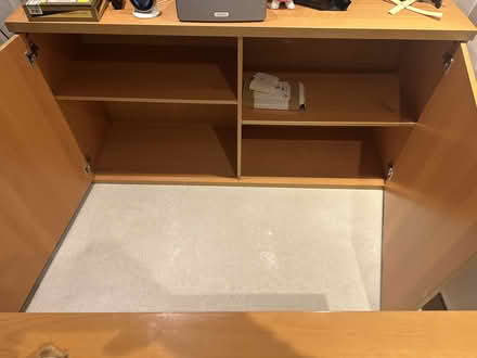 Photo of free wooden side board storage (W13) #1