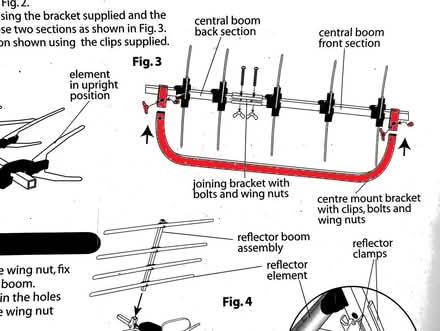 Photo of TV Aerial Mounting Bracket (Bishops Itchington CV47) #1