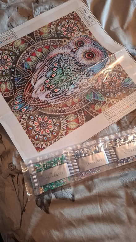 Photo of free Glitter art owl (ME20) #1