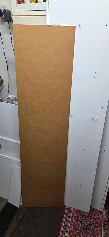 Photo of free White wooden storage (UB1) #2