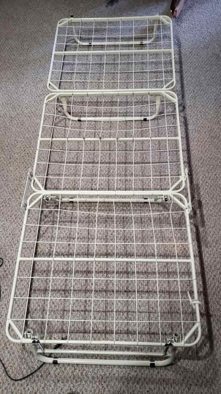 Photo of free Fold-up bed frame w/o the mattress (Kirkwood) #2