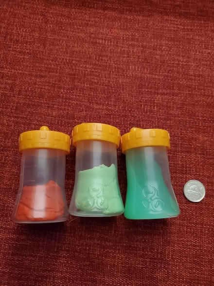 Photo of free 50 or so toy test tubes (Near Experimental Farm) #2