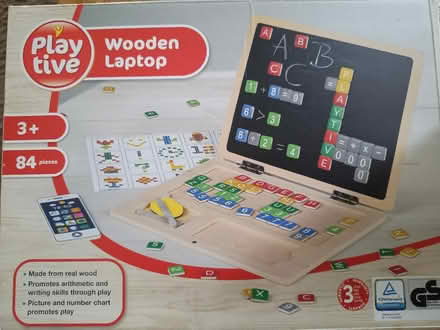 Photo of free Wooden laptop toy (Hayling Island PO11) #2