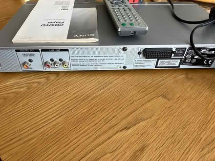 Photo of free Sony VHS recorder and CD/DVD player (Loose Maidstone) #4