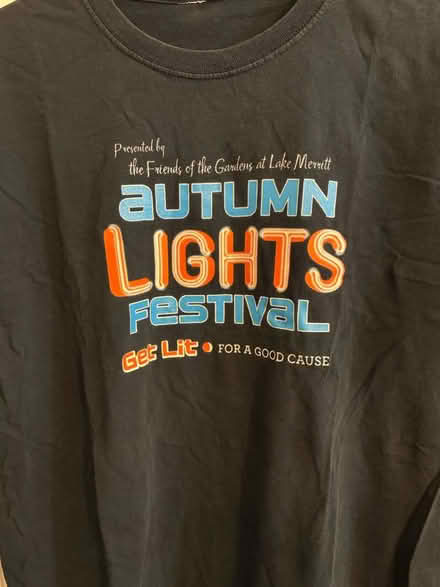 Photo of free Oaklandish Autumn Lights Lg Tshirt (Dimond/Fruitvale) #1