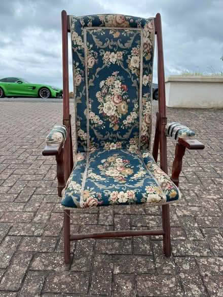 Photo of free Antique Campaign Chair (Budleigh Salterton EX9) #1