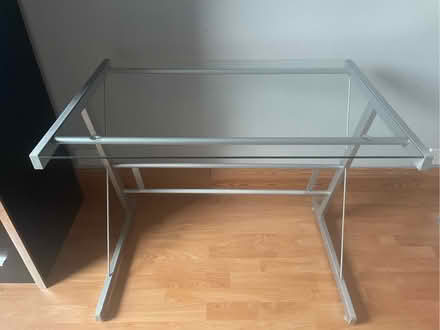 Photo of free Glass topped desk (Darley Hillside DE4) #2