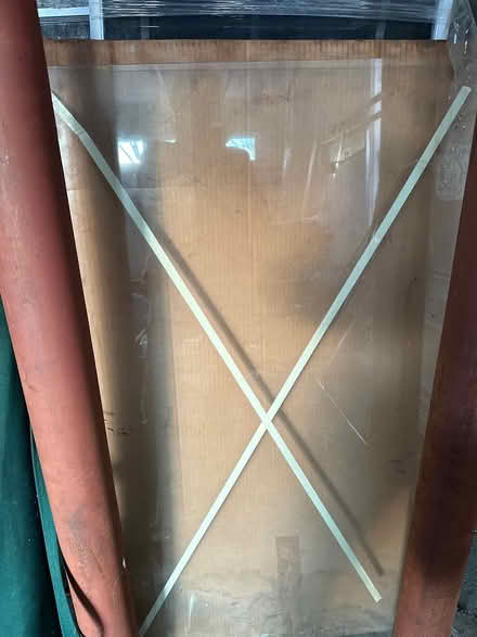 Photo of free glass coffee table top (Arlington Center) #1