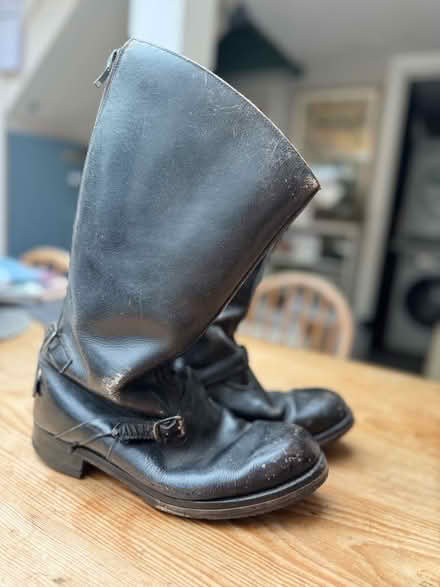 Photo of free Vintage motorcycle boots (Hamm Court TW17) #1
