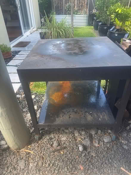 Photo of free Metal table (Mount Hawthorn) #1