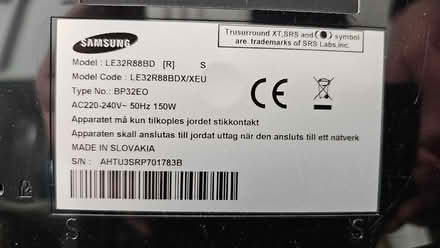 Photo of free And another 32" Samsung LCD TV, works perfectly (Townsend AL3) #2