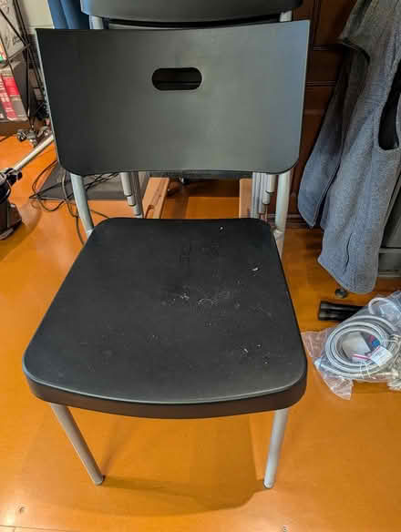 Photo of free Ikea stacking chairs (Belltown) #2