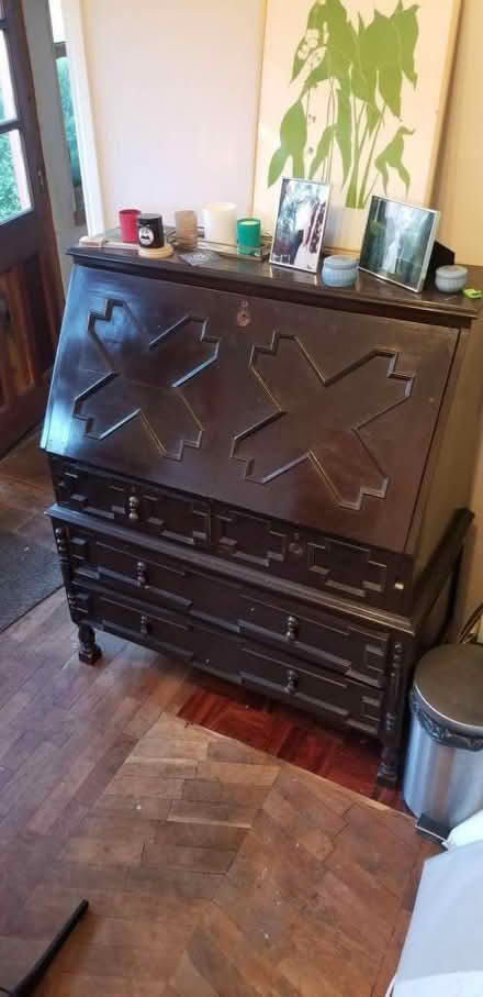 Photo of free Antique desk / foldaway home office (Oxford OX4) #1