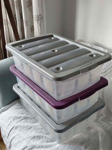 Photo of free Plastic Storage Boxes (Bonnington EH6) #1