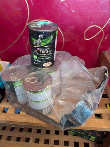 Photo of free Cans of hypoallergenic dog food (Streatham SW16) #1