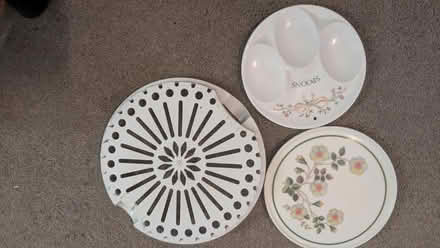 Photo of free 33 items of kitchenalia: melamine spoon rest; melamine stand (Crownhill MK8) #1
