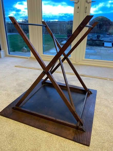 Photo of free Chess / draughts table (Warton LA5) #4