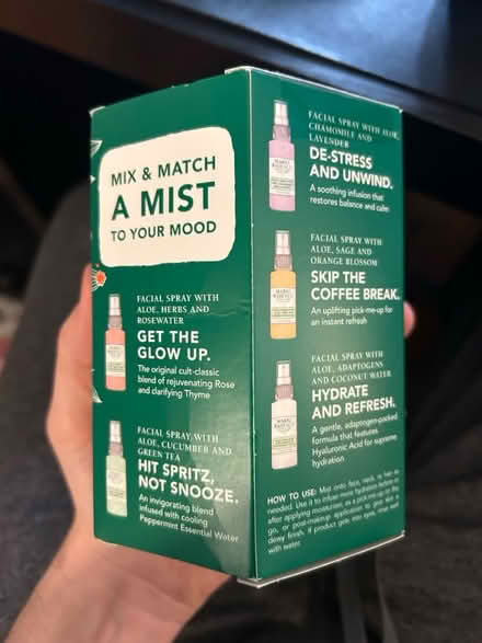 Photo of free Skincare Facial spray (New Hyde Park) #2