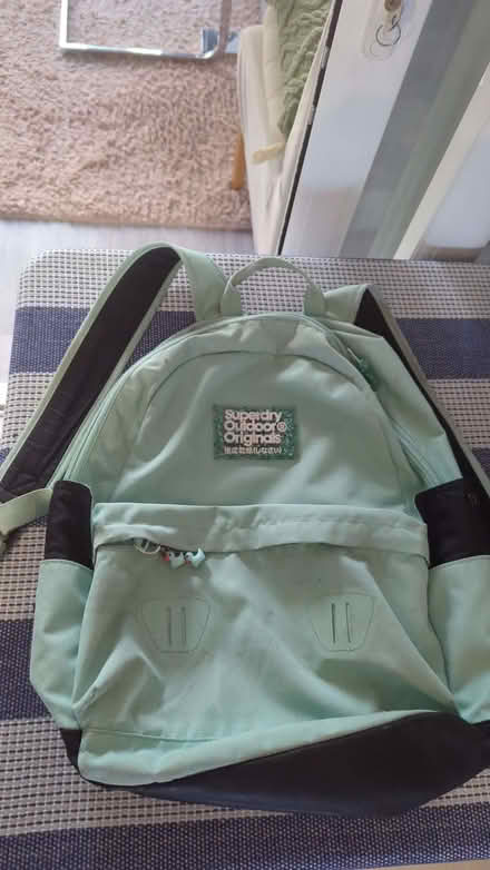 Photo of free Mint coloured backpack (Woodley RG5) #1