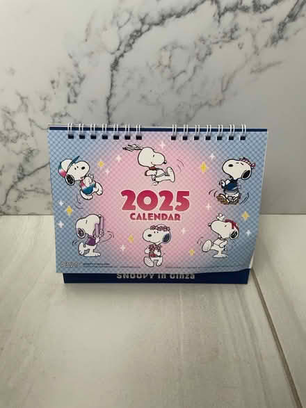 Photo of free 2025 snoopy ginza calendar (Kennedy/16th in Markham) #1