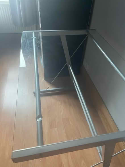 Photo of free Glass topped desk (Darley Hillside DE4) #1